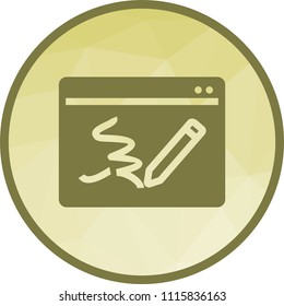 Drawing Pad Icon