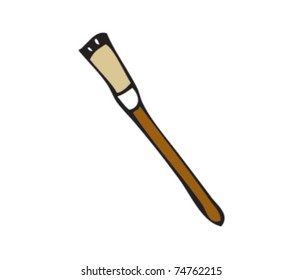 Drawing of a Paintbrush