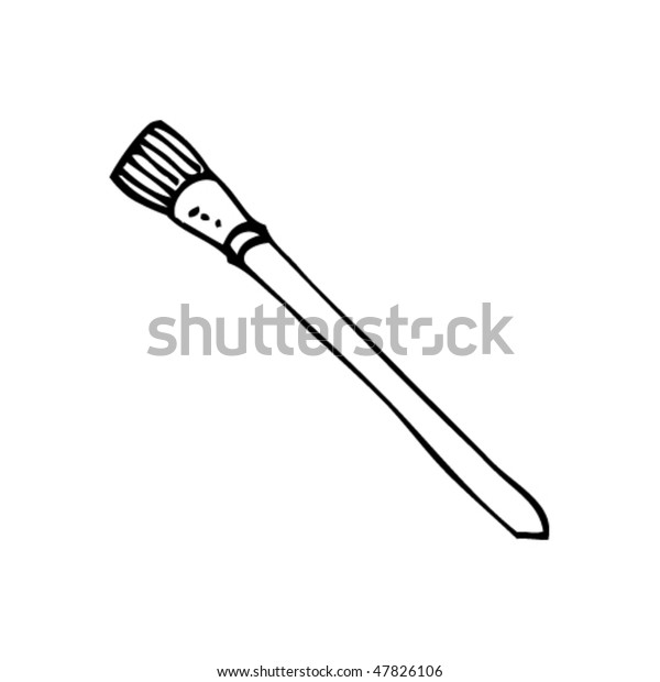 paintbrush drawing line paintbrush drawing line