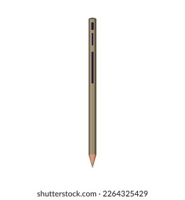 drawing pencil cartoon. drawing pencil sign. isolated symbol vector illustration