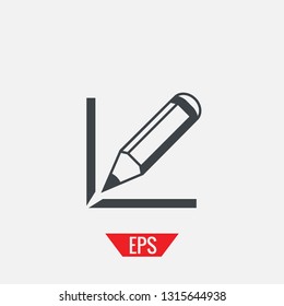 Drawing pencil icon