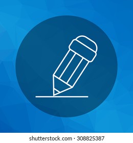 Drawing pencil icon