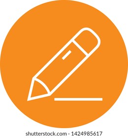 Drawing Pencil Write Outline Icon