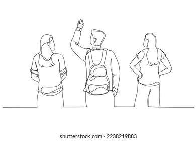 Drawing people group from