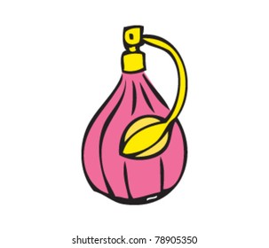 Drawing of perfume