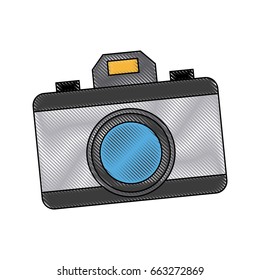 drawing photo camera picture flash lens icon