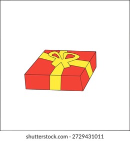 Drawing picture present red yellow.