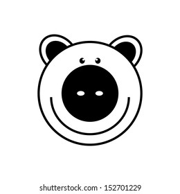 Drawing pig outlines