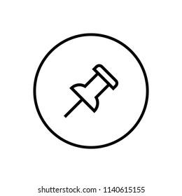 Drawing Pin Icon