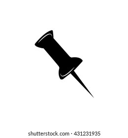 drawing pin icon. drawing pin sign
