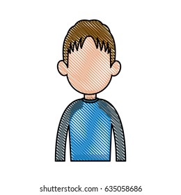 drawing, portrait man young style image