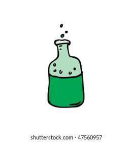 drawing of a potion