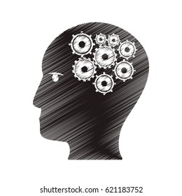 drawing profile head gear work team