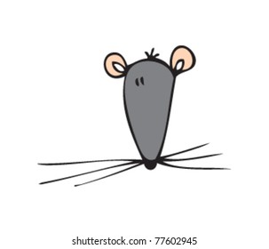 Drawing of a rat