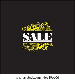 drawing sale banner design