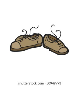 drawing of shoes