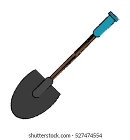 drawing shovel tool element camping