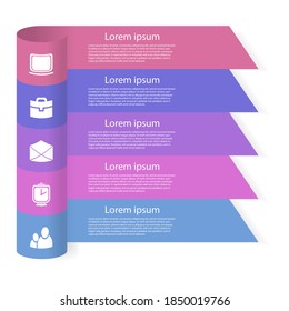 El dibujo muestra una plantilla para el diseño gráfico de la información.
