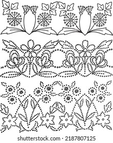 dibujo esbozo ilustración de flor diseño vectorial