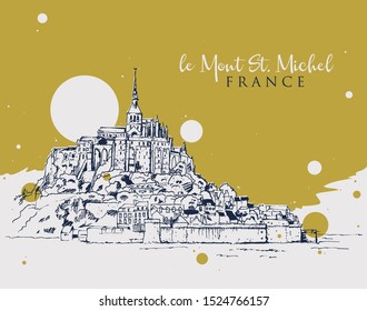 モンサンミッシェル のイラスト素材 画像 ベクター画像 Shutterstock