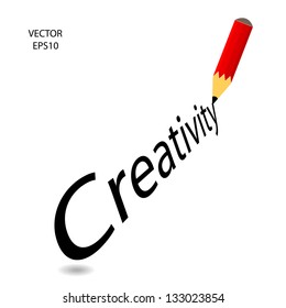 Drawing & sketching by color pencil, creative  pencil banner, infographics banners, pencil symbol, business concept, vector