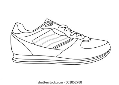 25,301 Shoes line drawing Images, Stock Photos & Vectors | Shutterstock