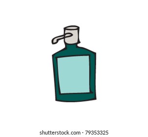 Drawing of a soap dispenser