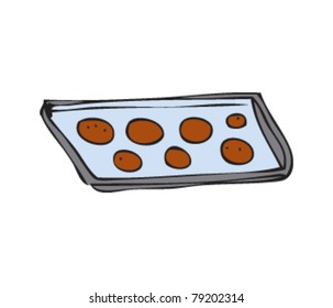 drawing of some cookies