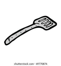 drawing of a spatula