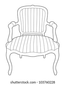 Drawing style chair