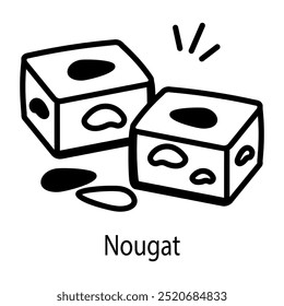 Ein Zeichenstil-Symbol von Nougat 