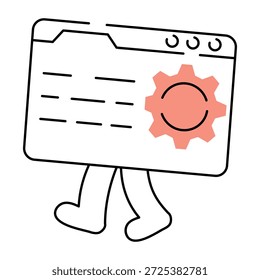 Eine Zeichnung, die die Codeoptimierung darstellt