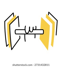 A drawing style illustration representing workload
