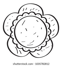 Drawing of a sunflower