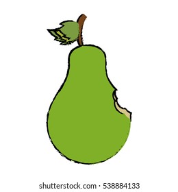 drawing sweet pear nibble