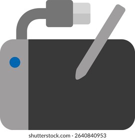 drawing tab icon flat style design