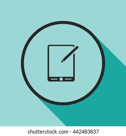 drawing tablet icon