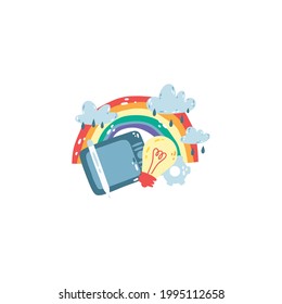Icono Del Comprimido De Dibujo Aislado En Fondo Blanco