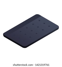 Drawing tablet icon. Isometric of drawing tablet vector icon for web design isolated on white background