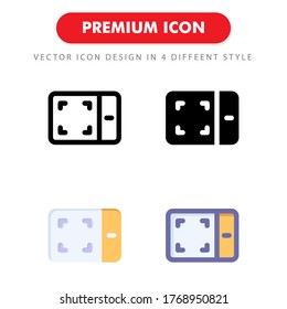 drawing tablet icon pack isolated on white background. for your web site design, logo, app, UI. Vector graphics illustration and editable stroke. EPS 10.