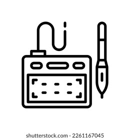 drawing tablet icon for your website, mobile, presentation, and logo design.
