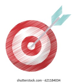 drawing target blank arrow objetive