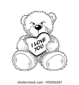 Teddy Bear Drawing Images Stock Photos Vectors Shutterstock