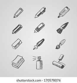  drawing tools Images Stock Photos Vectors Shutterstock