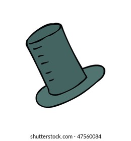desenho de uma cartola