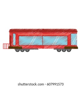 drawing drawing train wagon rail