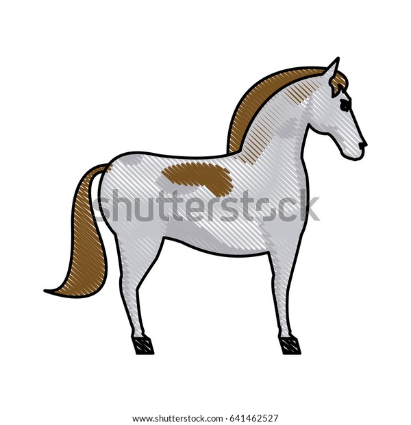 Drawing Trojan Virus Infection System Stock Vector (Royalty Free ...