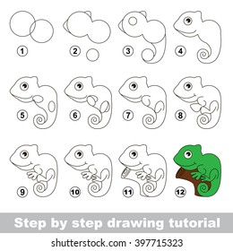 How To Draw Reptiles Step By Step