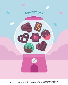 a drawing of a Valentine's drawing