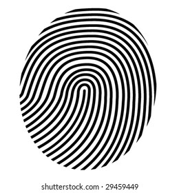 drawing vector fingerprint